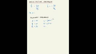 ASTR 506 - Class 5 - Video 2 - Angle-Action Variables: Intro