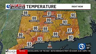 Technical Discussion: Today is a First Alert Weather Day for 90 degree heat