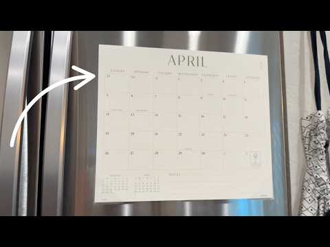 Jotsome Magnetic Fridge Calendar Review | 2026-2027 Monthly Refrigerator Planner