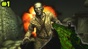 "WORLD AT WAR CASTLE ZOMBIES!" - Call of Duty Zombies "TMG CASTLE" Custom Map #1 (Custom Zombies)