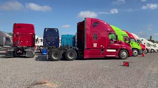 Richie Bros Auction Houston TX Semi Tractors Part 1