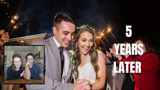 OUR WEDDING VIDEO | reenacting to our wedding day