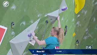 Manon Hily, double championne de France d'escalade de difficulté 🧗‍♀️🥇