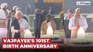 Atal Bihari Vajpayee's Birth Anniversary: Prez Murmu, VP Radhakrishnan, PM Modi Pay Tribute