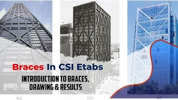 Braces in Etabs - Complete Video