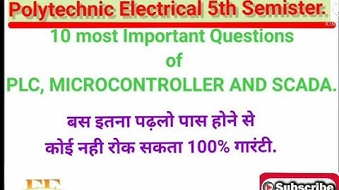 Important Questions of PLC.