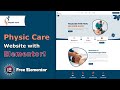 Physic Care Physio Therapy Hospital WordPress Website Free Elementor Template Kit Setup Guide