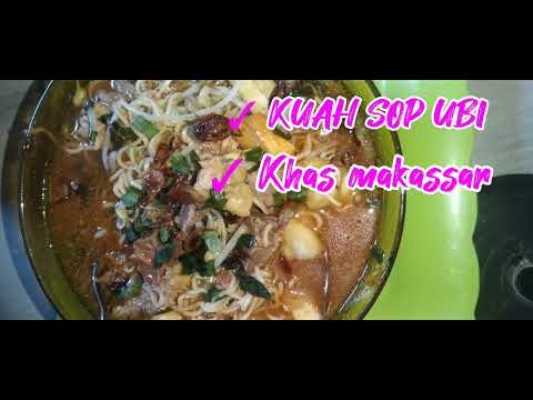 Resep Kuah Sop Ubi Daging Sapi