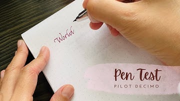 ASMR Fountain Pen writing | Pilot Vanishing Point Stub | No Talking | Writing Sound