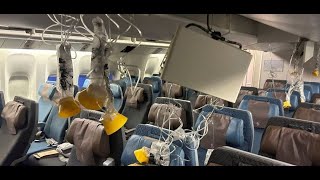 All hell broke loose Passengers on Singapore Airlines flight describe nightmare at 37,000 feet