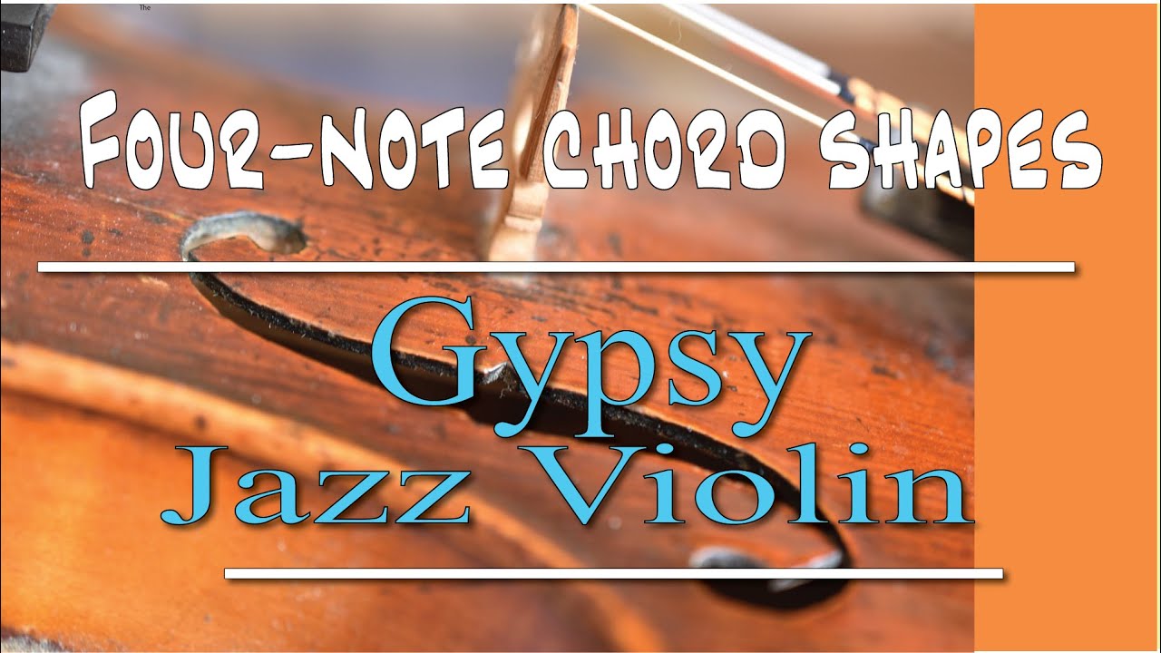 4 note chord:arpeggio shapes (for jazz violin)