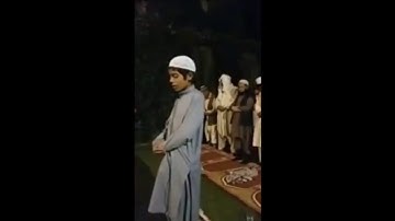 تلاوة مسجلة للقارئ الطفل الباكستاني أسامة زهري