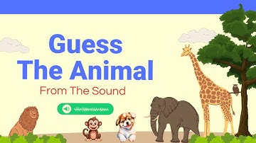 Guess the Animal Sound Challenge! 🐾 Can You Identify the Creatures by their Calls?