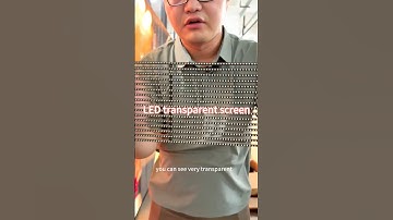 Transparent led display indoor: good transparency, high brightness ,thin #led #leddisplay #ledscreen