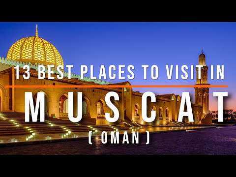 Top 13 Tourists Attraction In Muscat, Oman | Travel Video | Travel Guide | SKY Travel