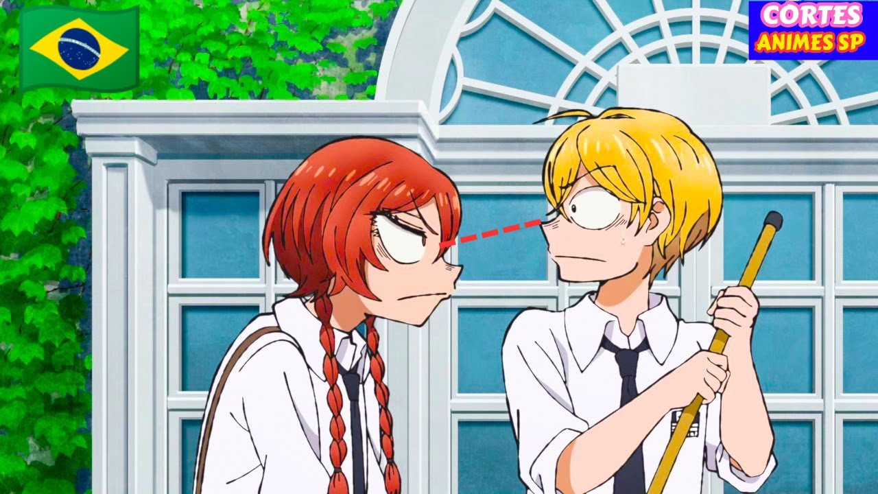 Nico está com ciúmes do Sanda ajudar outra Garota 😱 Anime Sanda (Dublado 🇧🇷)