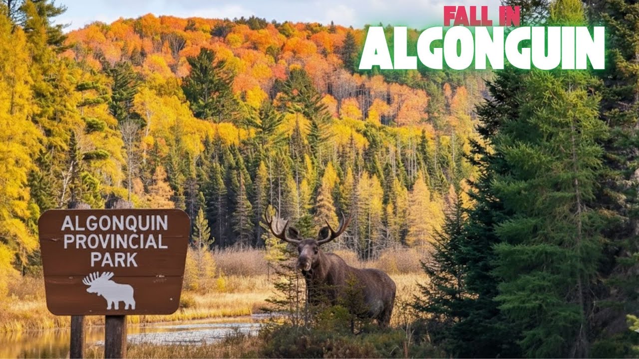 Осень в парке Алгонкин – самое мирное путешествие, которое вы когда-либо видели.