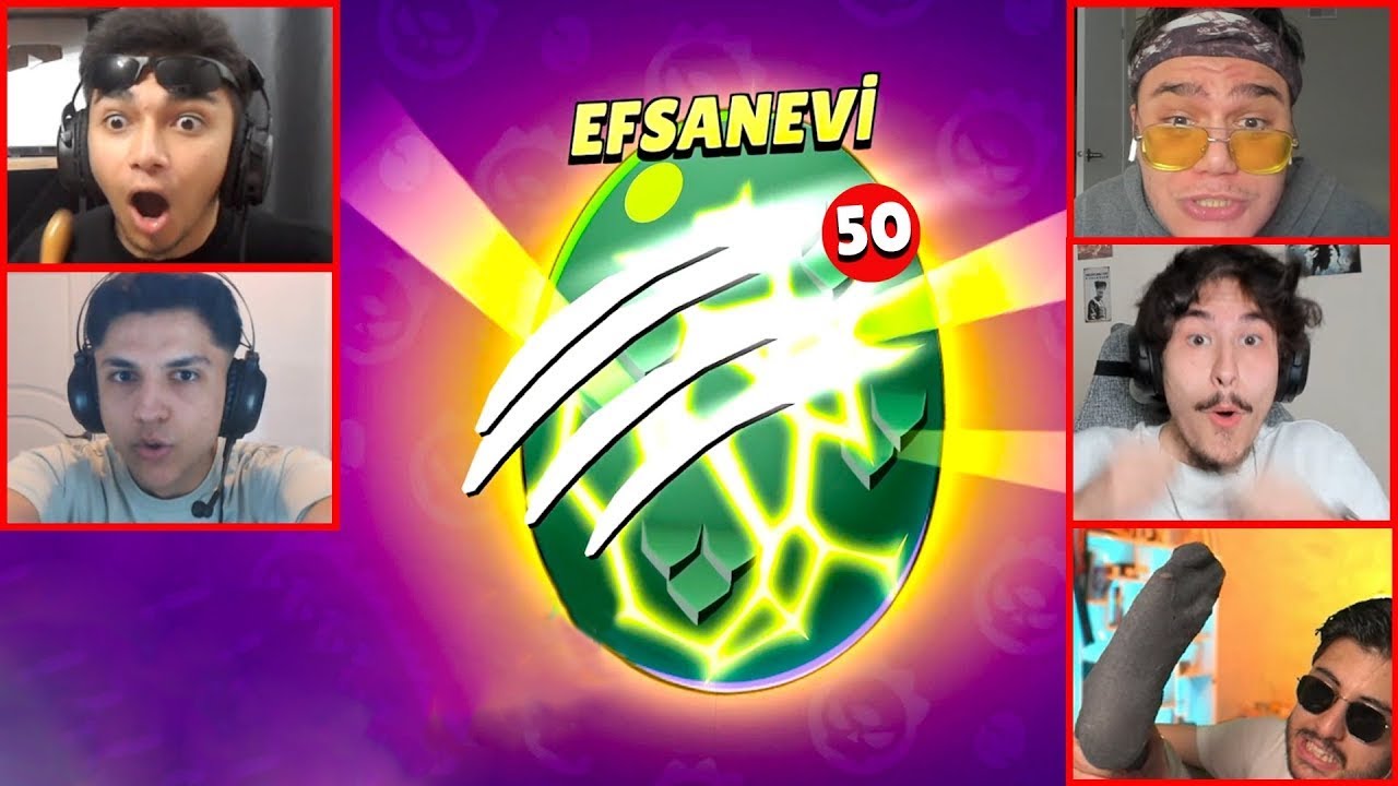 5 KAMERALI EFSANEVİ YUMURTA YARIŞMASI! | YENİ GÜNCELLEME Brawl Stars