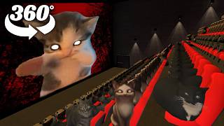 Scuba Cat in Cinema Hall ! 360° VR