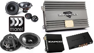 Morel Hybrid Sql System, With Zapco Amps & Dayton Audio Dsp. Cleanest System I Ever Built