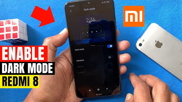 How to Enable Dark Mode in Redmi 8