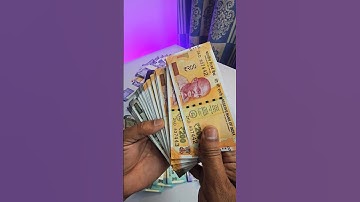 Money Counting Machine ASMR 💸 #Shorts