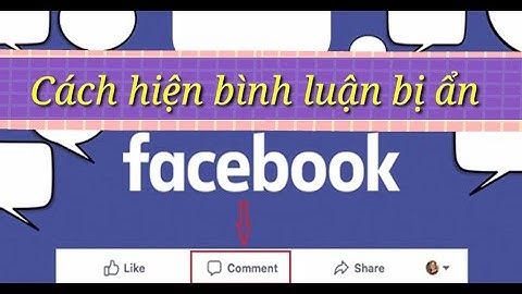 Làm thế nào để ẩn comment trên facebook