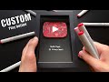 I made a custom doodle play button voice reveal