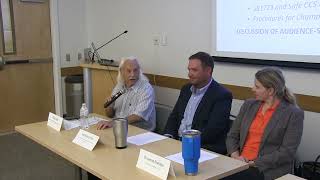 Carbon Sequestration and the Mahomet Aquifer - Prairie Group panel, 10/1/2025