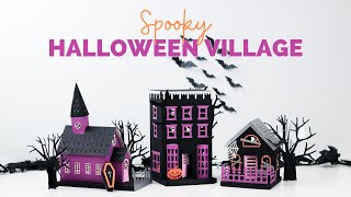 Spooky Halloween Village