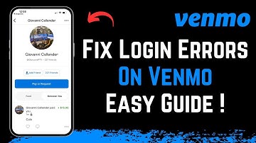 How to Fix Login Errors on Venmo !