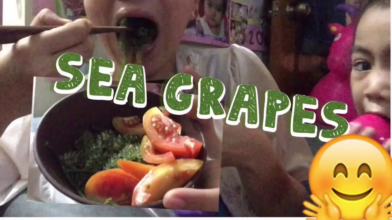 BREASTFEEDING 🍼 + EATING (SEA GRAPES AND TOMATO MUKBANG) Gemma