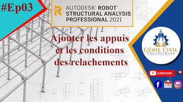 Autodesk Robot Structural Analysis 2021 | Ep03-Calcul et dimensionnement d