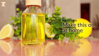 Make Lemon Oil At Home With Only Two Ingredients