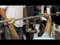 Bonecrusher Bench Press On Set Of JS Super Str8 Video Shoot mp3