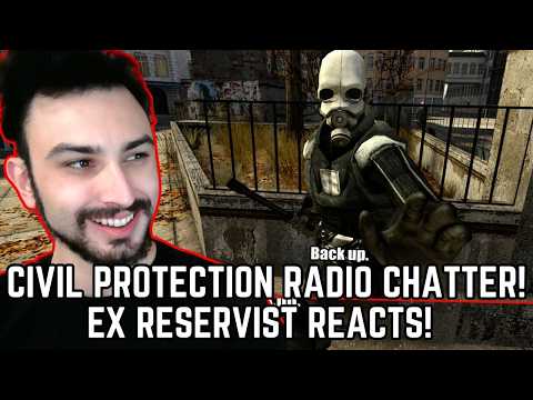"METROCOPS" - ... Ex Reservist Reacts to Civil Protection Radio Chatter! (Half Life 2!)