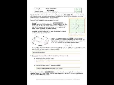Orbital Motion 