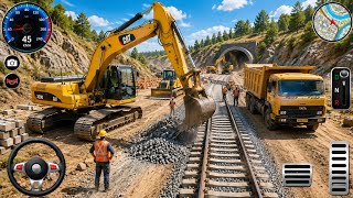 Real City Construction Simulator 3D - City Road Builder Excavator Trucks 2025 - Android Gameplay screenshot 3