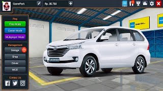 TOYOTA AVANZA MOD - Bus Simulator Indonesia- Bussid Mod - Car Mod In Bussid Android Gameplay FHD screenshot 4