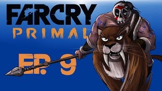 Farcry Primal Ep. 9 (BloodFang Saber-tooth Hunting!!) BEAST MASTER!!!