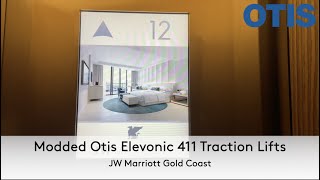 6-STAR UPGRADE | JW Marriott Gold Coast | Modded Otis Elevonic 411 Traction Lifts