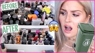 Foundation & Concealer 🔪 ORGANIZE AND DECLUTTER MY MAKEUP COLLECTION! 😏