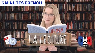 La lecture - Reading | 5 Minutes Slow French with Subtitles