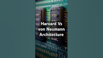 Harvard vs. von Neumann Architecture