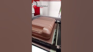 CHAOXU | Suitcase Vacuum Forming Machine in Tunisia | Luggage Production Line #shorts