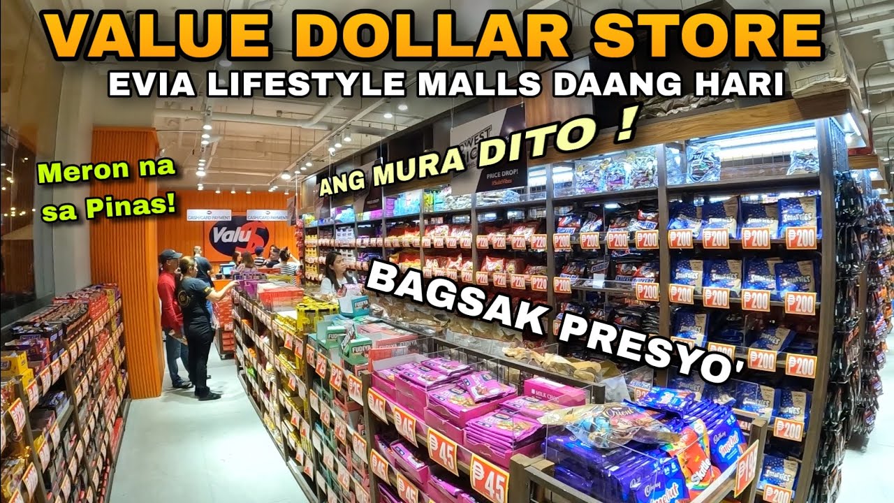 WOW ! ANG MURA LEGIT ! SIKAT SA SINGAPORE NASA PINAS NA ! VALUE DOLLAR STORE EVIA MALL DAANG HARI