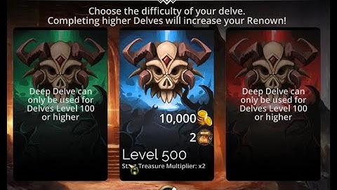 [Gems of War] Deep Delve