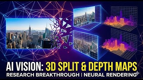 Sharp 3D View Synthesis From ONE Image — In Under 1 Second!