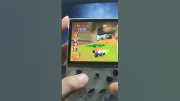 Crash Team Racing (CTR) Playstation1 Gameplay Review Anbernic RG35XX #game #retrogaming #shorts