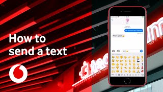 How to send a text | iOS iPhone | TechTeam | Vodafone UK screenshot 4